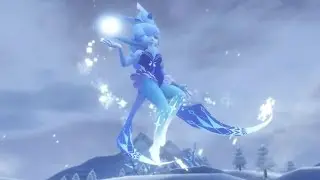 World of Final Fantasy: Shiva Boss Fight / Refia Encounter (1080p 60fps)