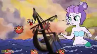 Cuphead Boss Fight: Cala Maria in 