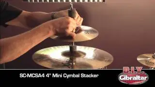 How to Add 2 Splash Cymbals to a Cymbal Stand: Gibraltar Hardware