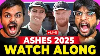 ASHES 3rd TEST 🔥 ENG vs AUS | LIVE Watch Along | Drama, Sledging & Madness!