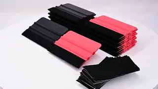 PP Felt Edge Squeegee 4inch Vinyl Sticker Decal Applicator Window Tint Squeegee