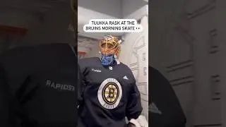 Tuukka Rask In Full Gear 🤩