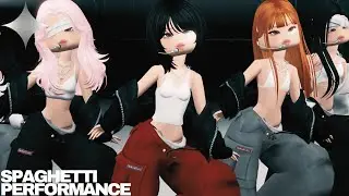 SSIGN-SPAGHETTI PERFORMANCE VIDEO|ROBLOX KPOP