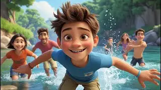 A Day in the Life of Rafi | Animated Song & Story | Fun Animation Video for Kids| Echo Toons