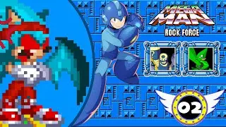 Mega Man: Rock Force (PC) [Mega Man Playthrough] - Part 2 (Charade Man & Virus Man)