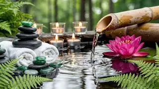 Relaxing Music + Soothing Water Sounds 🌿 Insomnia Relief, Calm Anxiety & Depression, Deep Sleep