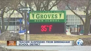 Teacher suspended from Birmingham School District