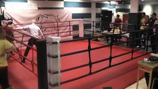 Johan Bj&ouml;rklund vs Oskar Vikstr&ouml;m. Norrland Open Muay Thai 2