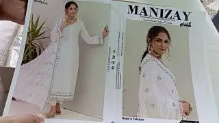 Manizay Collection 2023 | Emboridry karandi collection|karandi Suites|WINTER SUITE