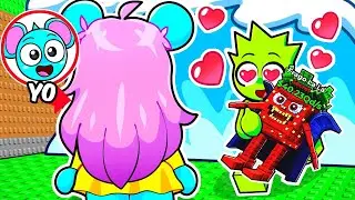 Me Hice pasar por CHICA en TSUNAMI de BRAINROTS en Roblox...