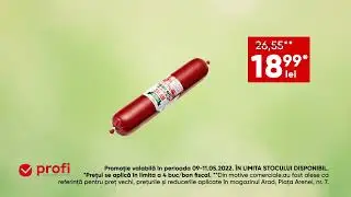 La Profi ai reduceri pe bandă! Acum ai Salam Victoria Caroli Extra 800g la un pret special.