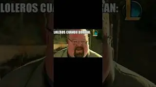 JUGADORES DE LOL CUANDO LO BORRAN: #shorts #memes #leagueoflegends #TraneYT
