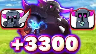 🏆+3300 with PEKKA RAM RIDER deck🐏-Clash Royale