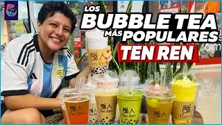 PROBAMOS LOS FAMOSOS BUBBLE TEA: TEN REN - Ariana Bolo Arce