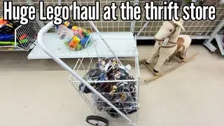 I got a cart full of Lego at the thrift store