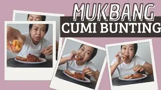 MUKBANG CUMI BUNTING DIJERMAN ❓️ NYOBAIN CUMI JUMBO #viral #food #mukbang 