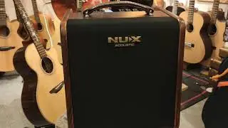 （apps 控制）智能音箱--Nux NUX STAGEMAN AC50 木結他音箱 / 人聲音箱 彈唱喇叭
