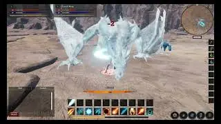 Ice Dragon UE5 Boss fight