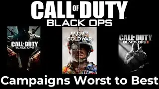 Ranking Every Black Ops Campaign From Worst to Best!