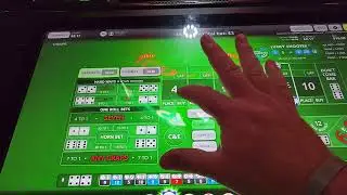 Live Bubble Craps! The DC Inside Shuffle Revisited with only $40