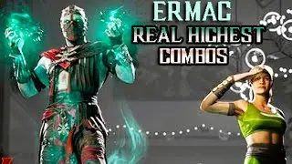 MK1 - Ermac & Sonya Highest Damage Combos (41% - 78%)