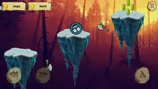 Blue Ball 10 by ADA Games Studio / Hack & Slash, Casual, Stylised / Levels (1 - 5) Full Game Play