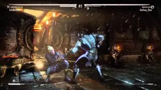 Mortal Kombat X- online match - Cassie Cage (brawler) vs Sub-Zero (cryomancer)