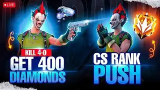 Open Challenge To Everyone 🤬 Defeat 4-0 Get 400 Diamond 🤑  | Free Fire Max Livestream It Is 🧡✌🏼 !!