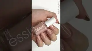 Essie 1003 bare with me (light pink) | Nail Polish Try-On | TinyColorLife