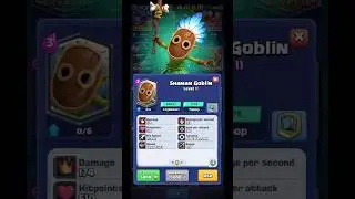 NOVA CARTA SHAM&Atilde; GOBLIN #clashroyale
