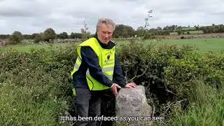 Irish Miles Stones in Ardrahan Co. Galway