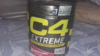 C4 EXTREME PRE Workout Unboxing 💪