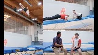 Trampolinspringer Benny Wizani | Die Tägliche Turnstunde | ASKÖ WAT Wien