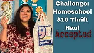 Homeschool Challenge: $10 Thrift Haul a Booktastic Mom collab