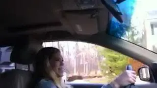 I'm driving! (with a permit, not a license!)