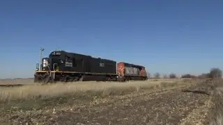 Canadian National Peotone to Champaign 2022 November 10th