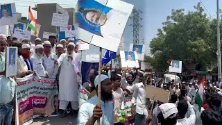 Tikota Me MLA Yatnal Aur Kaale Kanoon Ke Khilaf Hadtal | Karnataka | Bijapur | 16-04-2025