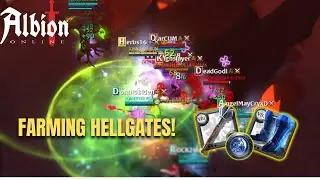 When a roads player tries 5v5 Hellgates... | Albion Online