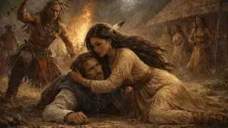 How an Indian Girl Stopped an Execution in Early America ~ Pocahontas and John Smith 