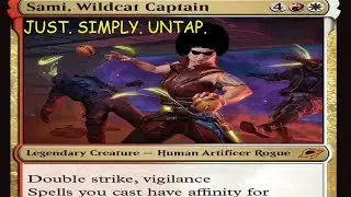 Sami, Wildcat Captain | Boros Artifact Storm Ramp Something | MTG Arena Brawl