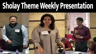 30 Sec Weekly Presentation | Sholay Theme | BNI Astral...