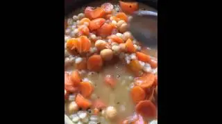 Amazing Not-Beef Barley Soup... It's SO GOOD!
