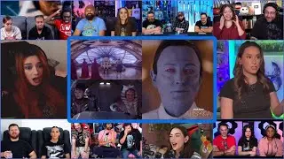 Youtubers React To Thrawn&rsquo;s Escape & Ahsoka And Sabine Left Behind | AHSOKA Ep 8 Reaction Mashup