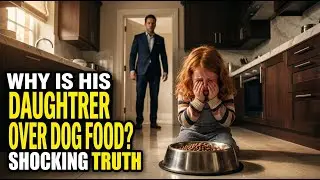 Billionaire Finds His Adopted Daughter Eating Dog Food — The Reason Shocks Him
