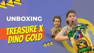 Treasure X DINO GOLD unboxing
