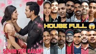 Sanam Teri Kasam Public Review | Harsh Vardhan | Mawra | (Day- 3)  Night Show | lucknow..