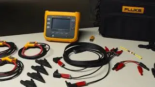 Fluke 1736 and 1738 Three-Phase Power Quality Loggers