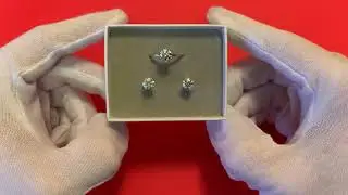 NATURAL DIAMOND vs MOISSANITE! Can You Tell A Difference??