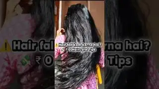 3 Haircare Tips for Hair Fall 🌱Hair Growth &bull; Scalp Massage &bull; Comb Correctly