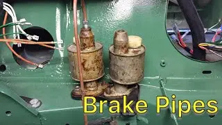 1964 Mk1 Mini Restoration S2 Ep216 - Front Brake Pipes